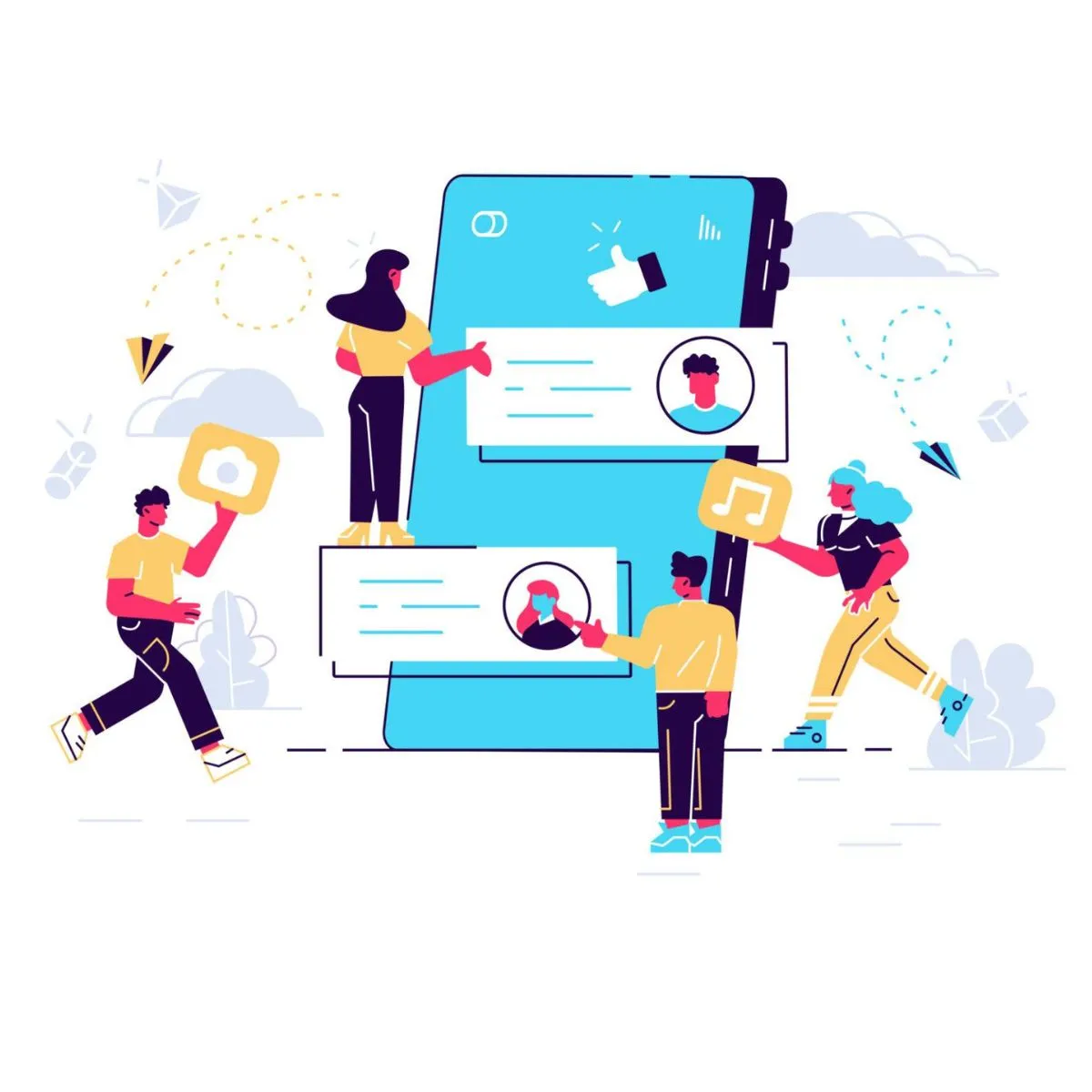 Drives Backlinks and Social Shares