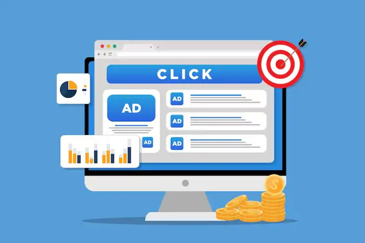 Is Google Ads cost included in digital marketing charges?