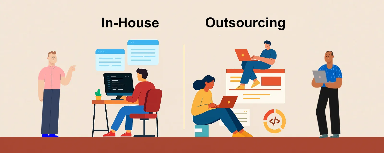 What should you outsource and what should you keep in-house?