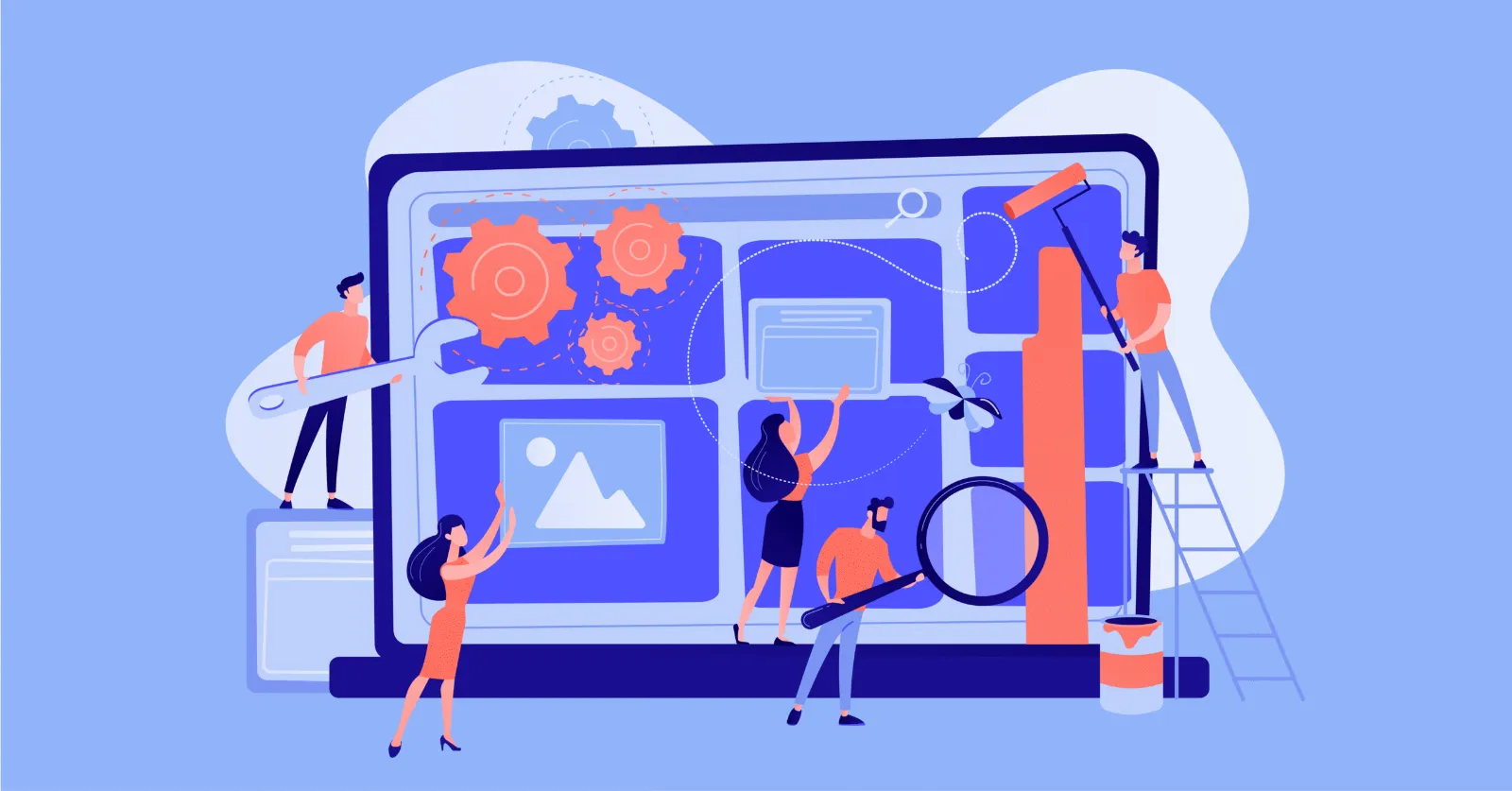 What should you avoid during a website redesign?